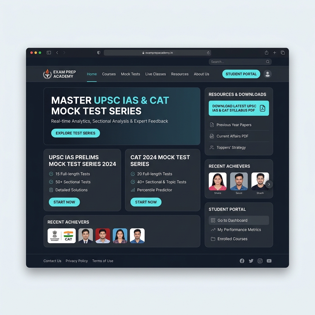 Target IAS & CAT Academy